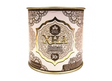 Индийская хна для бровей и биотату Grand Henna (Viva) + кокосовое масло (светло-коричневая) 30г