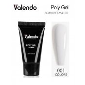 Poly Gel Valendo Моделирующий гель LED/UV 30мл  #01