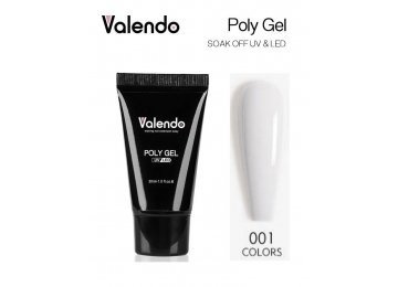 Poly Gel Valendo Моделирующий гель LED/UV 30мл  #01