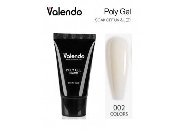 Poly Gel Valendo Моделирующий гель LED/UV 30мл  #02